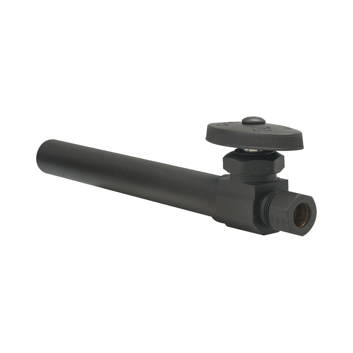 1/2 in. Nom Sweat x 3/8 in. O.D. Comp With Bell Escutcheon BrassCraft